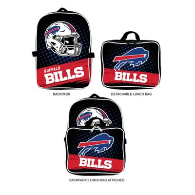 Mojo Buffalo Bills Backpack & Lunch Box 2-piece Set In Black