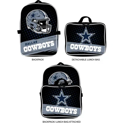 Mojo Dallas Cowboys Backpack & Lunch Box 2-piece Set In Black