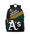 Mojo Licensing Boys And Girls  Oakland Athletics Ultimate Fan Backpack In Black