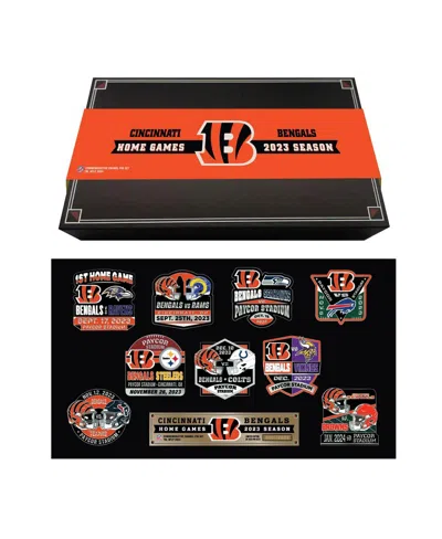 Mojo Licensing Cincinnati Bengals 2023-24 Game Day Pin Collector Set In Multi