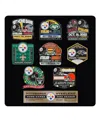 Mojo Licensing Pittsburgh Steelers 9-pack Collector Pin Set In Multi