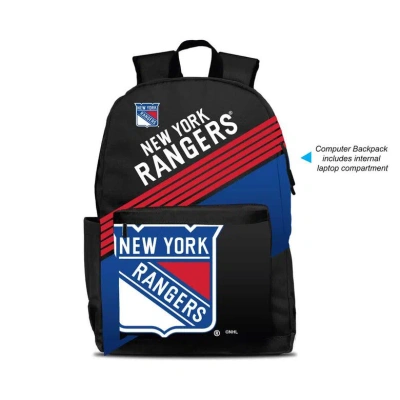 Mojo Kids' New York Rangers Ultimate Fan Backpack In Black