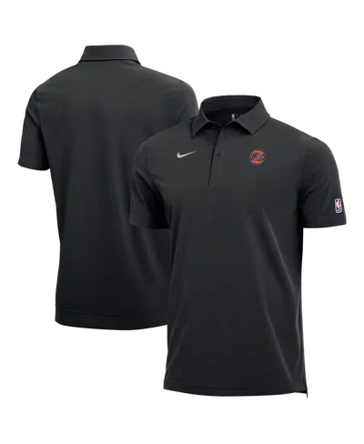 Mojo Nike Men's Black New York Knicks 2025/26 Authentic Dri-fit Coaches Polo Shirt