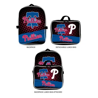 Mojo Philadelphia Phillies Backpack & Lunch Box 2-piece Set In Black
