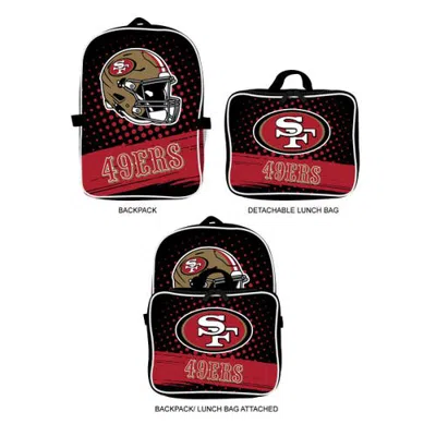 Mojo San Francisco 49ers Backpack & Lunch Box 2-piece Set In Black