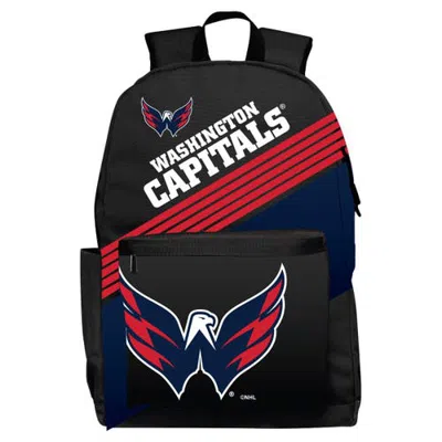 Mojo Washington Capitals Ultimate Fan Backpack In Black