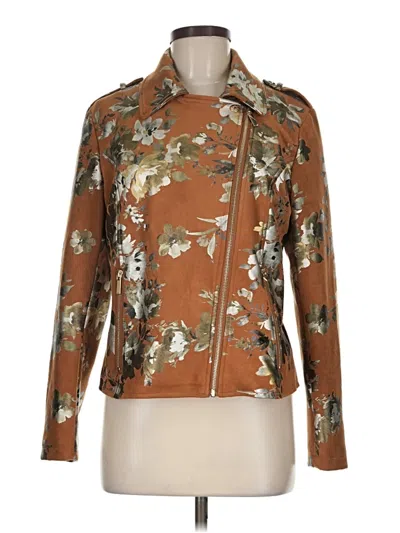 Pre-owned Mo-ka Jacket In Gold
