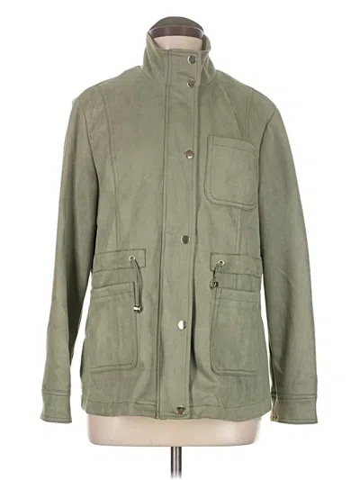 Pre-owned Mo-ka Jacket In Green