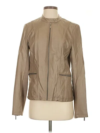 Pre-owned Mo-ka Jacket In Tan