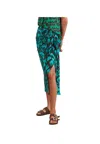 Mokib Women's Long Skirt  With Spade
