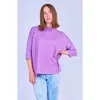 Mokuyobi Dolman Tee In Purple