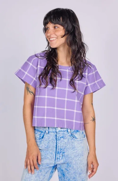 Mokuyobi Grid Crop Top