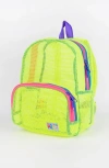 Mokuyobi Mesh Mini Backpack In Yellow