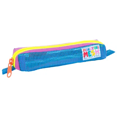 Mokuyobi Women's Blue Lake Mesh Pencil Case In Pink