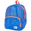 Mokuyobi Women's Blue Pacific Mesh Mini Backpack In Blue