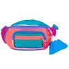 Mokuyobi Women's Blue / Pink / Purple Blue Melon Fanny Pack Sling In Blue/pink/purple