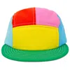 Mokuyobi Women's Green / Pink / Purple Bubble Gummy Five Panel Hat In Green/pink/purple