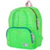 Mokuyobi Women's Green / Pink / Purple Slime Mesh Mini Backpack In Green/pink/purple