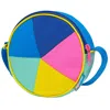 Mokuyobi Women's Pink / Purple / Blue Carnival Spiral Circle Purse In Pink/purple/blue