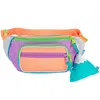 Mokuyobi Women's Pink / Purple Tippy Talk Fanny Pack Sling In Pink/purple