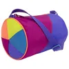 Mokuyobi Women's Pink / Purple / Yellow Glow Spiral Mini Duffel In Pink/purple/yellow