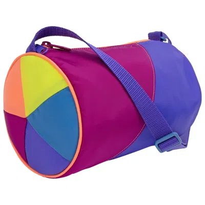 Mokuyobi Women's Pink / Purple / Yellow Glow Spiral Mini Duffel In Gold