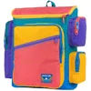Mokuyobi Women's Pink / Purple / Yellow Largo Traveler Mega Backpack In Pink/purple/yellow