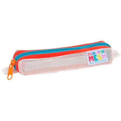 Mokuyobi Women's White Alpine Mesh Pencil Case