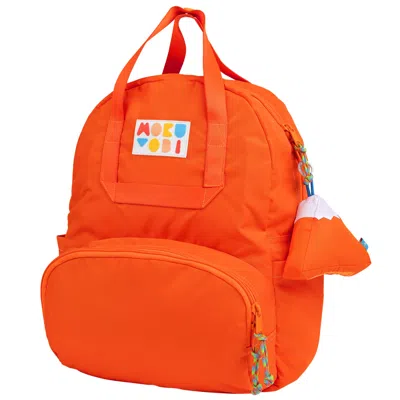 Mokuyobi Women's Yellow / Orange Mandarin Atlas Backpack In Yellow/orange