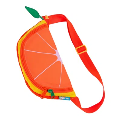 Mokuyobi Women's Yellow / Orange Valencia Orange Slice Sling In Yellow/orange