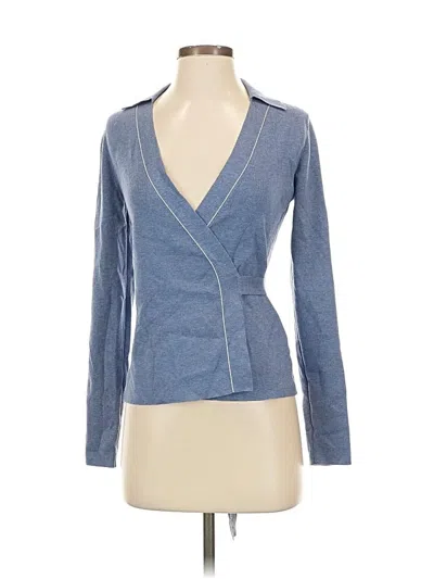 Pre-owned M.o.l. Knits Cardigan Sweater In Blue