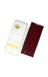 Mole Hollow Candles Hand Dipped Taper Candles In Burgundy