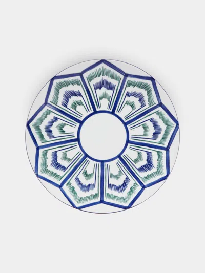 Molecot Mallorca Porcelain Dinner Plates (set Of 4)  Abask Gift Set