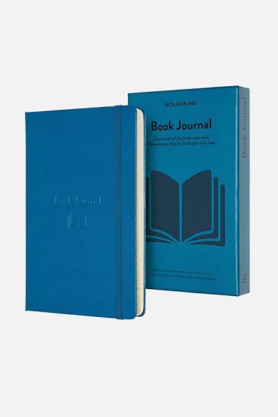 Moleskine Book Hard Cover Journal In Blue At Urban Outfitters