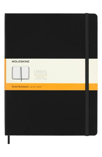 Moleskine Classic Hardcover Extra Large Notebook In Black