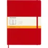 Moleskine Extra Large Soft Cover Notebook In Red