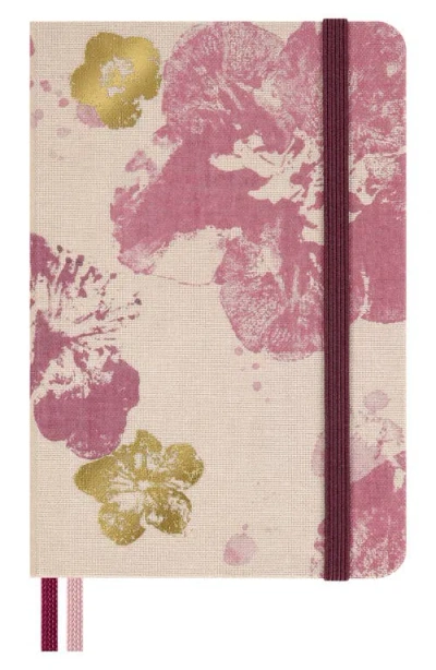 Moleskine Le Nb Sakura Pocket Ruled Notebook In Pink Floral