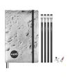 Moleskine Nasa Notebook Set In Silver