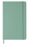 Moleskine Patterned Hardcover Large Notebook In Sage