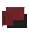 Moleskine Shine Collector's Notebook And Pen Set In Red