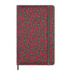 Moleskine Silk Lined Notebook In Red