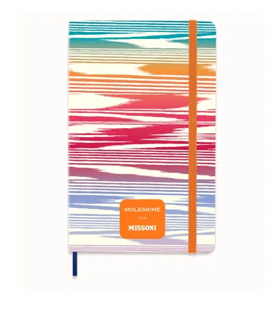 Moleskine X Missoni Printed Notebook In Multi