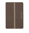 Moleskine X Miyake Design Studio Business Card Holder In Brown