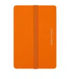 Moleskine X Miyake Design Studio Business Card Holder In Orange