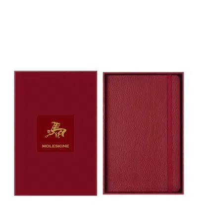 Moleskine Year Of The Horse Notebook Set In Red