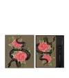 Moleskine Year Of The Snake Notebook And Pen Collector's Box In Green
