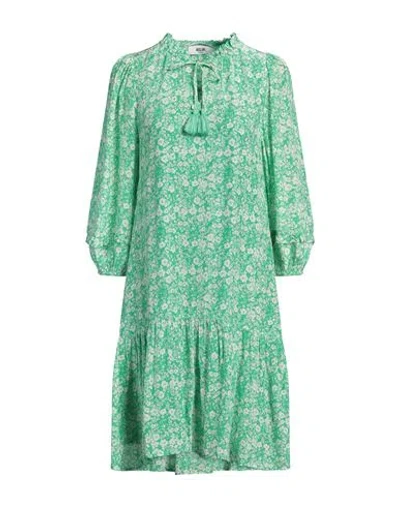 Moliin Copenhagen Woman Mini Dress Green Size S Viscose
