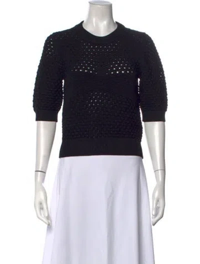 Pre-owned Molli Crew Neck Sweater In Black