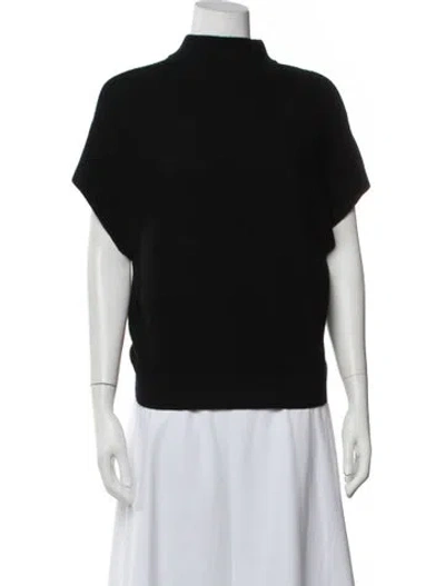 Pre-owned Molli Mock Neck Sweater In Black