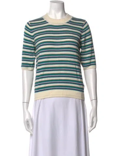 Pre-owned Molli Striped Crew Neck Sweater In Multicolor